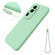 OPPO Reno10 Pro+ Pure Color Liquid Silicone Shockproof Phone Case - Green