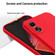 OPPO A78 4G Pure Color Liquid Silicone Shockproof Phone Case - Red