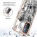 OPPO A74 / A93 5G / A54 5G / A93s 5G Electroplating Marble Dual-side IMD Phone Case - Totem Elephant