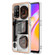 OPPO A94 5G / A95 5G Electroplating Marble Dual-side IMD Phone Case - Retro Radio