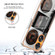 OPPO Reno8 T 4G Electroplating Marble Dual-side IMD Phone Case - Retro Radio
