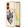 OPPO Reno8 T 4G Electroplating Marble Dual-side IMD Phone Case - Lucky Dog