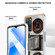 OPPO A55 5G / A53s 5G / A54 4G Electroplating Marble Dual-side IMD Phone Case - Retro Radio