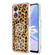 OPPO A78 / A58 Electroplating Marble Dual-side IMD Phone Case - Leopard Print