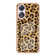 OPPO A78 / A58 Electroplating Marble Dual-side IMD Phone Case - Leopard Print