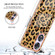 OPPO A78 / A58 Electroplating Marble Dual-side IMD Phone Case - Leopard Print