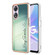 OPPO A78 / A58 Electroplating Marble Dual-side IMD Phone Case - Smile
