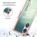 OPPO A78 / A58 Electroplating Marble Dual-side IMD Phone Case - Smile