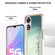 OPPO A78 / A58 Electroplating Marble Dual-side IMD Phone Case - Smile