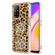 OPPO A94 5G / A95 5G Electroplating Marble Dual-side IMD Phone Case - Leopard Print