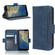 ZTE Avid 589 Z5158 Skin Feel Calf Texture Card Slots Leather Phone Case - Blue