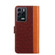 ZTE Axon 30 Ultra 5G Ostrich Texture Flip Leather Phone Case - Brown