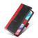ZTE Axon 40 Lite Contrast Color Side Buckle Leather Phone Case - Red + Black