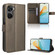 ZTE Axon 40 Lite Diamond Texture Leather Phone Case - Brown