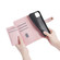 ZTE Axon 40 Lite Lite Sheep Texture Cross-body Zipper Wallet Leather Phone Case - Pink