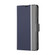 ZTE Axon 40 Lite Twill Texture Side Button Leather Phone Case - Blue