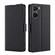 ZTE Axon 40 Lite Ultra-thin Voltage Side Buckle Horizontal Flip Leather Phone Case - Black