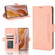 ZTE Axon 40 Ultra Skin Feel Calf Texture Card Slots Leather Phone Case - Pink
