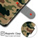 ZTE Blade 20 Smart Voltage Coloured Drawing Magnetic Clasp Horizontal Flip PU Leather Case with Holder & Card Slots - C12 Green Yellow Camouflage