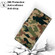 ZTE Blade 20 Smart Voltage Coloured Drawing Magnetic Clasp Horizontal Flip PU Leather Case with Holder & Card Slots - C12 Green Yellow Camouflage