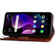 ZTE Blade A32 Geometric Stitching Flip Leather Phone Case - Light Brown