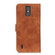 ZTE Blade A32 KHAZNEH Retro Texture Flip Leather Phone Case - Brown ZTE Blade A32 KHAZNEH Retro Texture Flip Leather Phone Case - Brown