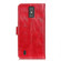 ZTE Blade A32 Retro Crazy Horse Texture Flip Leather Phone Case - Red