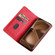 ZTE Blade A32 Skin Feel Magnetic Horizontal Flip Leather Phone Case - Red