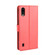 ZTE Blade A5 2020 Retro Crazy Horse Texture Horizontal Flip Leather Case with Holder & Card Slots & Photo Frame - Red