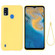 ZTE Blade A51 2021 Pure Color Liquid Silicone Shockproof Full Coverage Phone Case - Yellow