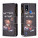 ZTE Blade A51 Colored Drawing Pattern Zipper Leather Phone Case - Bear