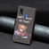 ZTE Blade A51 Colored Drawing Pattern Zipper Leather Phone Case - Bear
