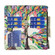ZTE Blade A51 Colored Drawing Pattern Zipper Leather Phone Case - Big Tree ZTE Blade A51 Colored Drawing Pattern Zipper Leather Phone Case - Big Tree