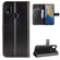 ZTE Blade A51 Crazy Horse Texture Horizontal Flip Leather Case with Holder & Card Slots & Lanyard - Black