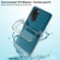 ZTE Blade A51 IMAK UX-5 Series Transparent Shockproof TPU Protective Phone Case