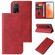 ZTE Blade A51 Lite/A5 2020 Magnetic Closure Leather Phone Case - Red