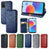 ZTE Blade A52 Cubic Grid Pressed Magnetic Leather Phone Case - Gray