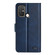 ZTE Blade A52 Dual-side Magnetic Buckle Leather Phone Case - Dark Blue
