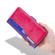 ZTE Blade A52 Lite Contrast Color Side Buckle Leather Phone Case - Purple+Rose Red