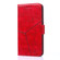 ZTE Blade A52 Lite Geometric Stitching Horizontal Flip Leather Phone Case - Red