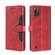 ZTE Blade A52 Lite Skin Feel Magnetic Buckle Leather Phone Case - Red