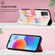 ZTE Blade A52 PT003 Marble Pattern Flip Leather Phone Case - Marble White