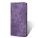 ZTE Blade A53 4G RFID Anti-theft Brush Magnetic Leather Phone Case - Purple