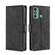 ZTE Blade A53 4G Skin Feel Crocodile Magnetic Clasp Leather Phone Case - Black