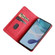 ZTE Blade A53 4G Skin Feel Magnetic Leather Phone Case - Red