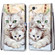ZTE Blade A6 / A6 Lite Coloured Drawing Cross Texture Horizontal Flip PU Leather Case with Holder & Card Slots & Wallet & Lanyard - Big Cat Holding Kitten