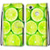 ZTE Blade A6 / A6 Lite Coloured Drawing Cross Texture Horizontal Flip PU Leather Case with Holder & Card Slots & Wallet & Lanyard - Green Lemon