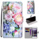 ZTE Blade A6 / A6 Lite Coloured Drawing Cross Texture Horizontal Flip PU Leather Case with Holder & Card Slots & Wallet & Lanyard - Light Pink Bouquet