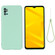 ZTE Blade A71 2021 Pure Color Liquid Silicone Shockproof Full Coverage Phone Case - Green