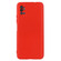 ZTE Blade A71 2021 Pure Color Liquid Silicone Shockproof Full Coverage Phone Case - Red